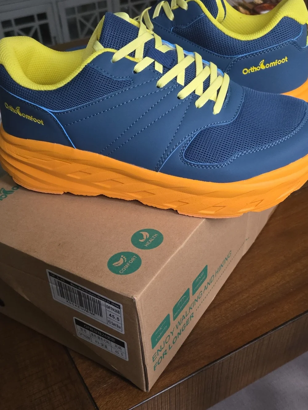 Men’s Ortho Comfoot Walking Shoes Ssz. 11.5 Wide